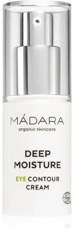 Mádara DEEP MOISTURE aufhellende Augencreme gegen Schwellungen und Augenringe 15 ml