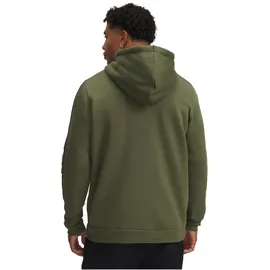 Under Armour Icon Taping Fleecejacke Herren 390 - marine od green/white S