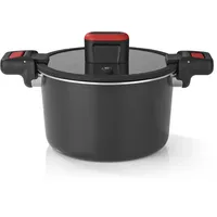 GOURMETmaxx Energiespartopf Aluminium 5,8l
