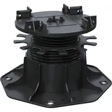 Karle & Rubner Terrassenlager Clip 6,5-15,5 cm schwarz