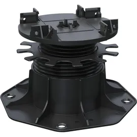 Karle & Rubner Terrassenlager Clip 6,5-15,5 cm schwarz