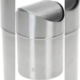 EHS Tischmülleimer 1,2 l Silber