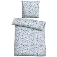 Castell Bettwäsche Blümchen Polycotton Biber Einzelbett, 2tlg.