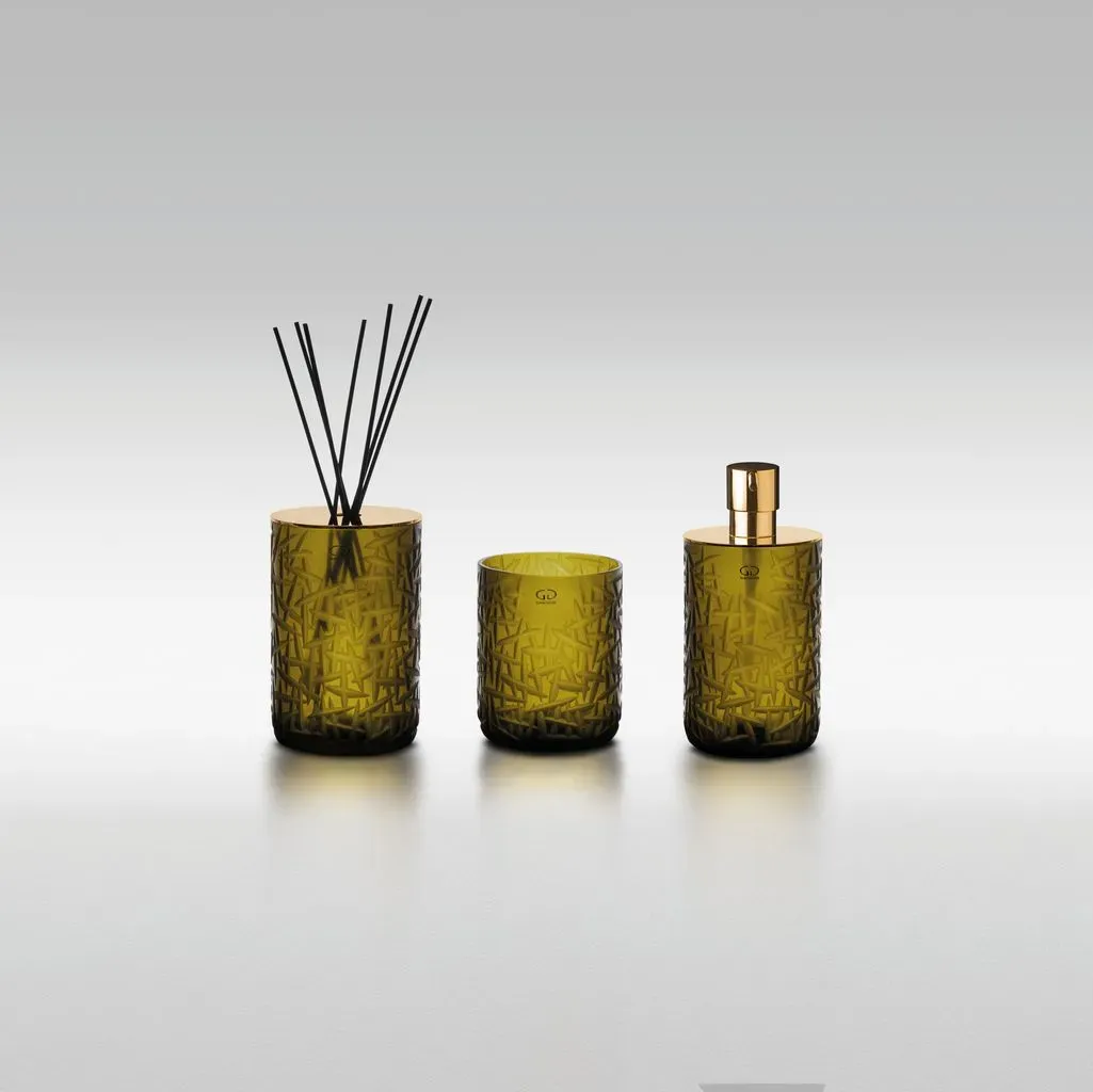 Glassdesign SENSO ICE Duftdiffusor - deep green