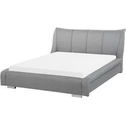 Wasserbett Stoff NANTES 140 x 200 cm Hellgrau