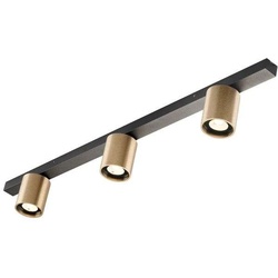 Light-Point - Focus Mini LED Deckenleuchte L70 2700K Brass - 70 cm - 2 cm