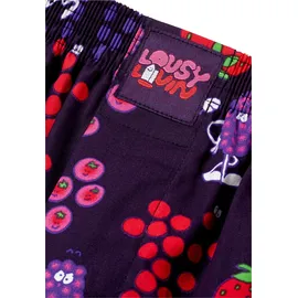 Lousy Livin Berry Lunch Boxershorts blau M 2er Pack