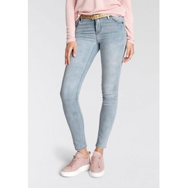 TAMARIS Skinny-fit-Jeans Gr. 34 N-Gr, blue-bleached, , 43197832-34 N-Gr