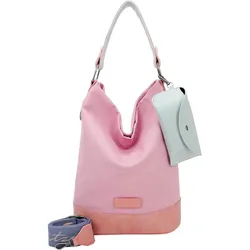 Fritzi aus Preußen Schultertasche Izzy07 Olga aus veganen und recycelten Materialien Handtaschen   Coral Damen 