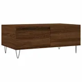 vidaXL Couchtisch Braun Eichen-Optik 90x50x36,5 cm Holzwerkstoff