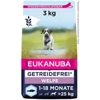Eukanuba Welpenfutter getreidefrei Fisch große Rassen 3 kg
