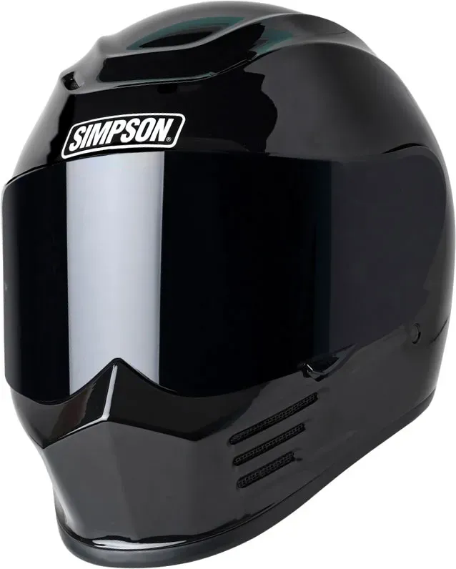 Simpson Speed Solid, casque intégral - Noir - XXL