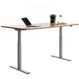 TOPSTAR Schreibtisch E-Table Buche / Grau