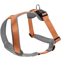 Hunter Neopren Hundegeschirr Kupfer/Grau L