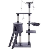 Estexo Kratzbaum 138 cm hellgrau