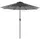 Songmics Modante Ø 300 cm Grau/Schwarz