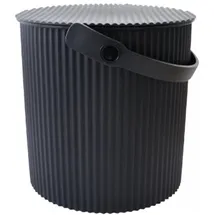 sceltevie Hachiman Aufbewahrungsbox Mini-Eimer 17,5 x 22,4 x 21 cm 1-tlg. schwarz