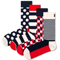 Happy Socks Unisex Socken 4er Pack