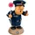 Müller GmbH Müller Räuchermann Müllerchen Polizist 12 x 16 cm