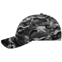 Camouflage Cap MB6227, grau/schwarz, Einheitsgröße - grau/schwarz