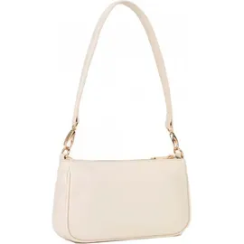 Valentino Clio Re Henkeltasche Kunstleder Beige/Weiß
