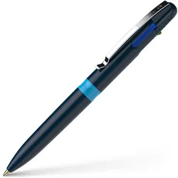 SCHNEIDER Vierfarb-Kugelschreiber Take 4, blau
