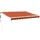 vidaXL Markise elektrisch 350 x 250 cm orange und braun