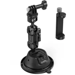 SmallRig 4275 Tragbare Saugnapfhalterung für Actionkameras/Mobiltelefone SC-1K