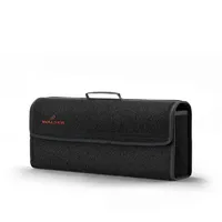 Walser Kofferraumtasche Toolbag Größe XXL, Nadelfilz Kofferraum-Organizer, Autotasche, PKW-Aufbewahrungstasche, Kofferraum-Toolbag 57x16x21 cm schwarz
