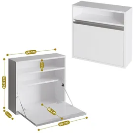 Skye Decor Schreibtisch Optimum Weiß