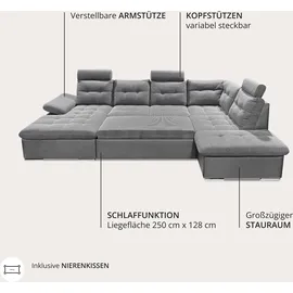 ed exciting design Wohnlandschaft jakarta von ED EXCITING DESIGN & luxus und komfort in einem - braun - echtleder