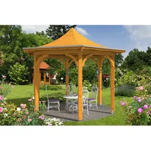 SKANHOLZ Versailles 4,18 x 4,18 m eiche hell