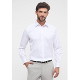Eterna COMFORT FIT Cover Shirt in weiß unifarben, weiß, 44