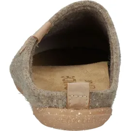 ROHDE Damen Pantoffel Softfilz Hausschuh Wechselfußbett Tivoli-D 6860, Größe:40 EU, Farbe:Braun