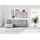 DOMO collection Ecksofa DOMO COLLECTION "TREVISO viele Bezüge, auch in Cord, L-Form, 267x178 cm", grau, B:267cm H:83cm T:178cm, 95% Polyester, 5% Nylon, Sofas, Ecksofa, wahlw. mit Bettfunktion, inkl. Zierkissen, Unser Dauertiefpreis