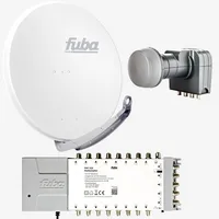 Fuba Sat Anlage 16 Teilnehmer | Satellitenschüssel Komplettset -