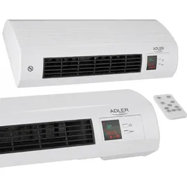 Adler AD 7714 Elektrischer Raumheizlüfter 2,2 kW weiß