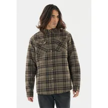 Whistler Fleeceshirt Tauron mit weichem und wärmendem Futter braun XL (54/56)