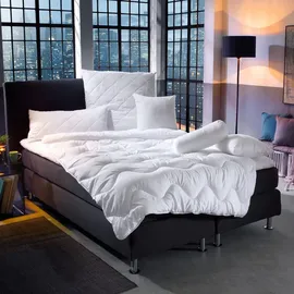 REDBEST Steppbett Atlanta" weiß 135x200 cm" - Weiß