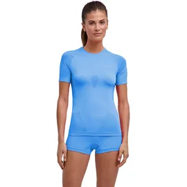 Falke Damen Tight Fit-shirt Warm blue note 6545, XS
