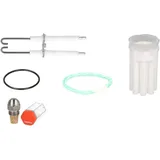 Wartungsset für Buderus GB125 - Ölbrenner Logatop BE 1.3-2.3 | 17-68 kW Service-Set (BE 2.3-33 kW, Düse 0,65-80°HFD)