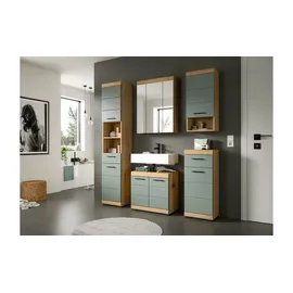 Möbel Kraft Badmöbel-Set SCHLOONSEE 3-tlg. Grün