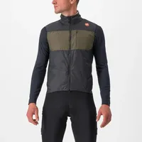 Castelli UNLIMITED PUFFY VEST Jacket Herren BLACK/TARMAC Größe M