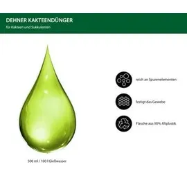 Dehner Kakteen- und Sukkulentendünger organischer NPK-Dünger 500 ml