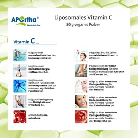 APOrtha Liposomales Vitamin C Pulver 50 g