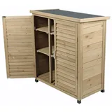 dynamic24 Gartenschrank Tannenholz Geräteschuppen Garten Schuppen Schrank