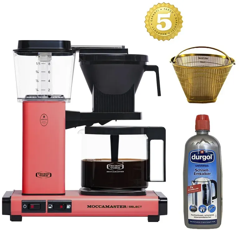 Moccamaster Filterkaffeemaschine KBG Select Sorbet Aktionspaket Colour Of The Year 2026