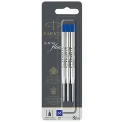 Parker Kugelschreiberminen Parker, QUINKflow, M, blau 3026981191527 Parker 3 Stück