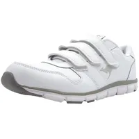 KangaROOS K-BlueRun 700 V B Sneaker, White/Silver 0002, 46