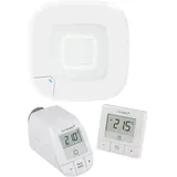 Homematic IP Starterkit Heizen, Funk-Heizkörperthermostat, Access Point, Wandthermostat, basic HmIP-HAP2+HmIP-eTRV-B 2+HmIP-WTH-B